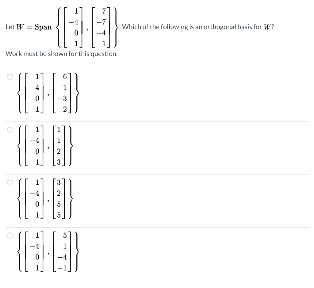 Solved 1 -1 0 1 47 Let A = 1 2 0 1 1 2. What is the | Chegg.com