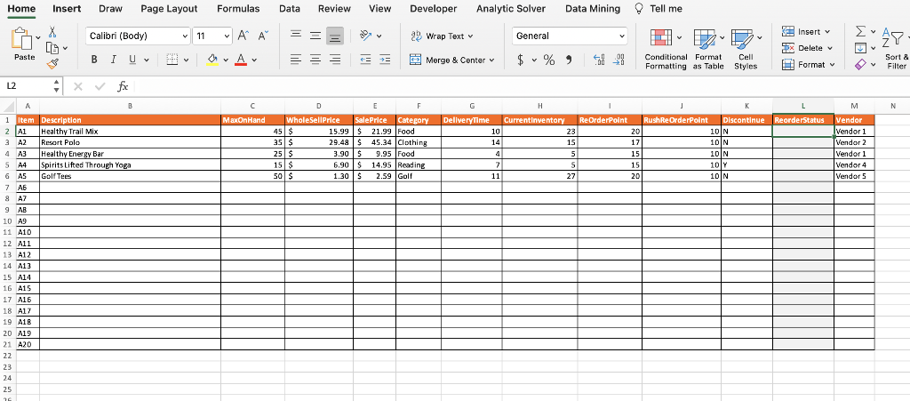 Solved Since the IFS function is new to Excel, it is | Chegg.com