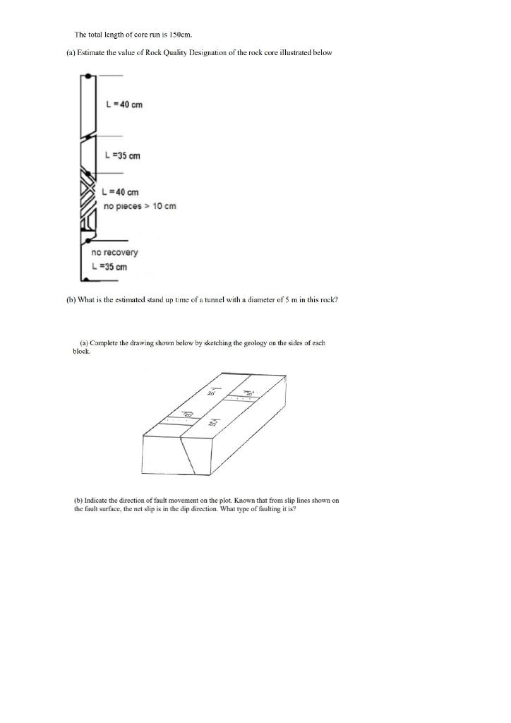 The diagram below is a cross-section view of rock | Chegg.com