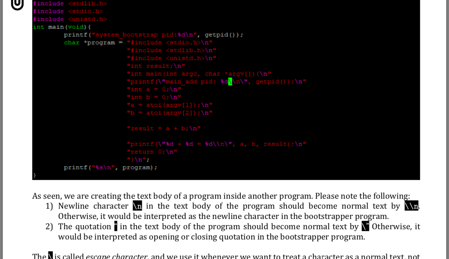 Lab08 Week 08 Bootstrap a Program File Nov. 10, 2021, | Chegg.com