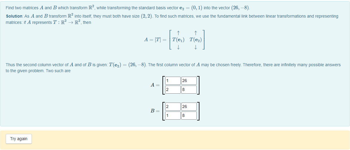 Solved You Are Given The Information That B = (a, B,c) Is An | Chegg.com