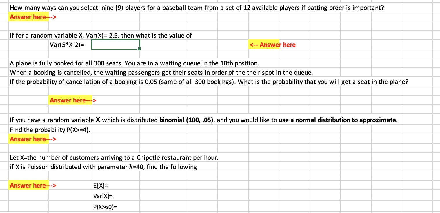 Solved How many ways can you select nine (9) players for a