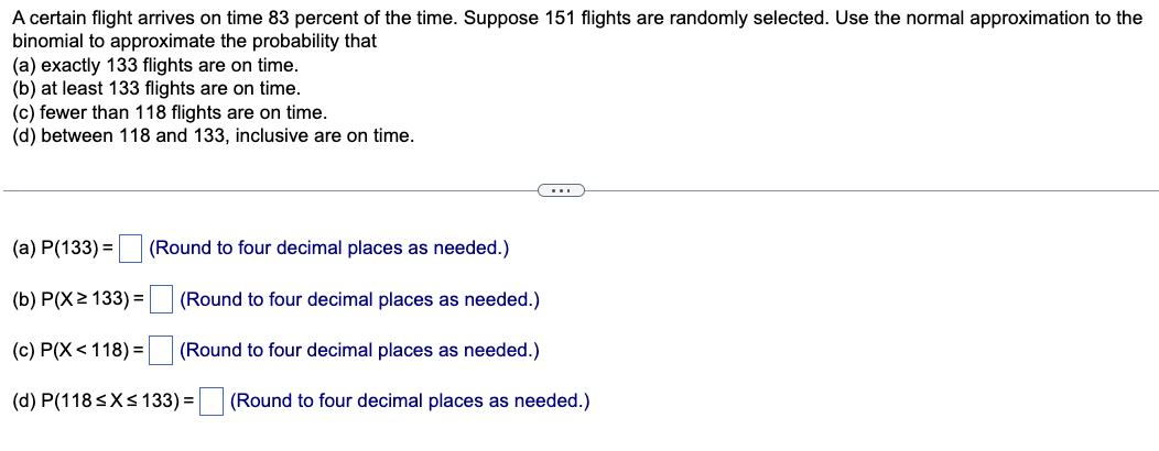 Solved Question Content Area Top Part 1 A Certain Flight | Chegg.com