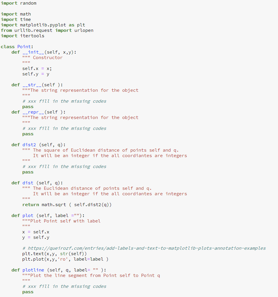 travelling salesman problem code in python