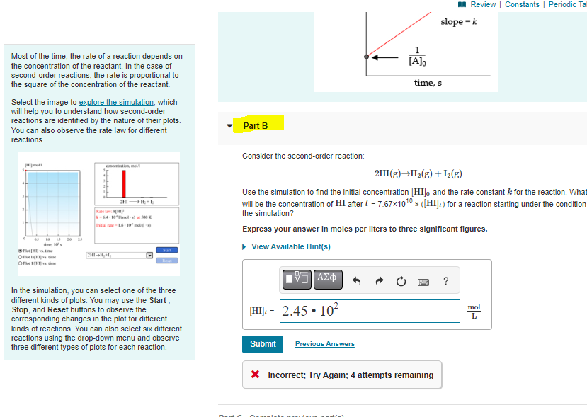 Solved Most of the time, the rate of a reaction depends on | Chegg.com