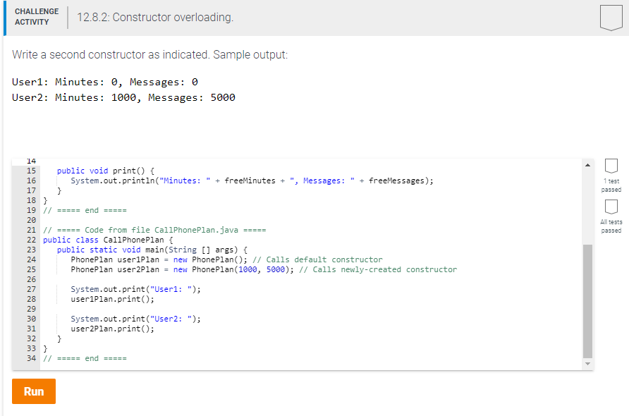 Constructor overloading in Java – About Java