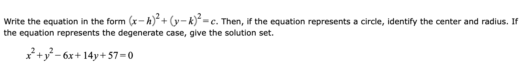 solved-write-the-equation-in-the-form-x-h-2-y-k-2-c-chegg