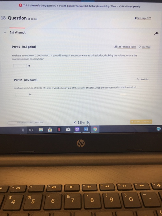 Solved 11 Question( point See page 325 1st attempt Part 1 | Chegg.com