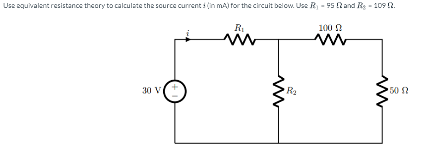 Solved Use equivalent resistance theory to calculate the | Chegg.com