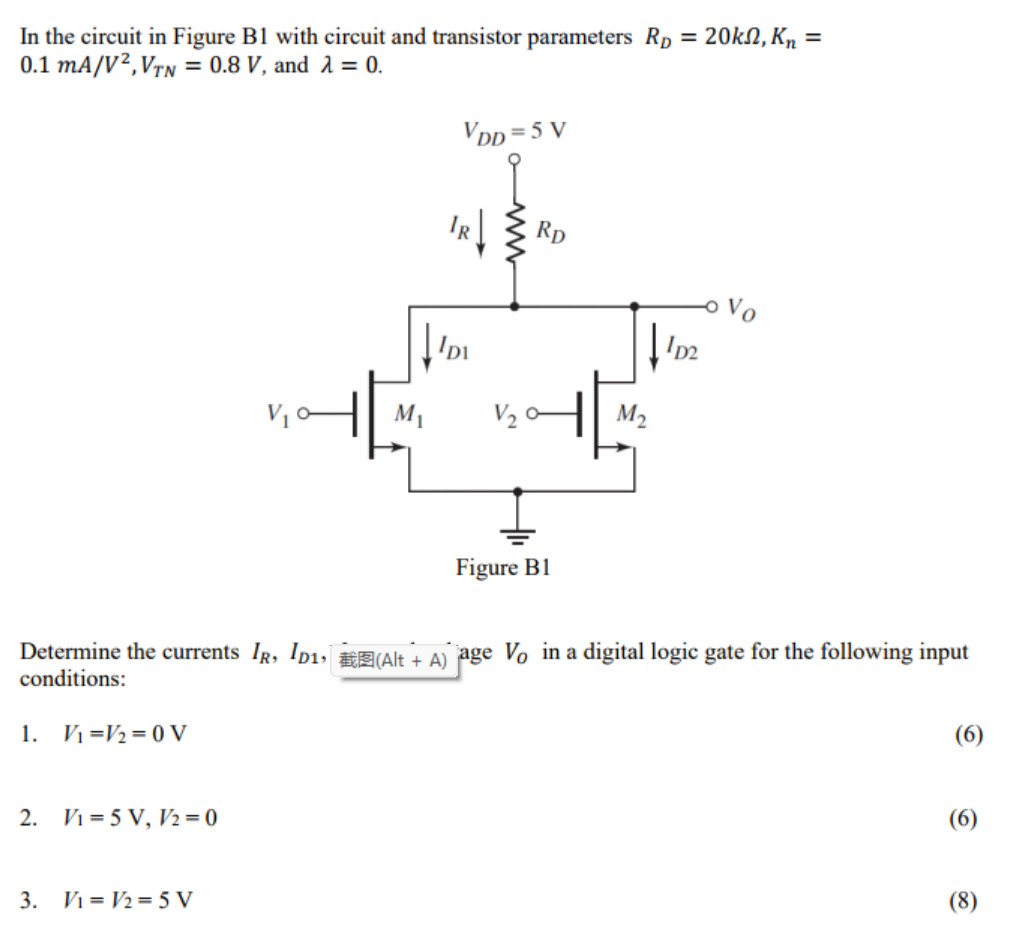 Solved In The Circuit In Figure B1 With Circuit And | Chegg.com