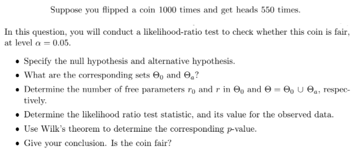 Solved Suppose you flipped a coin 1000 times and get heads Chegg