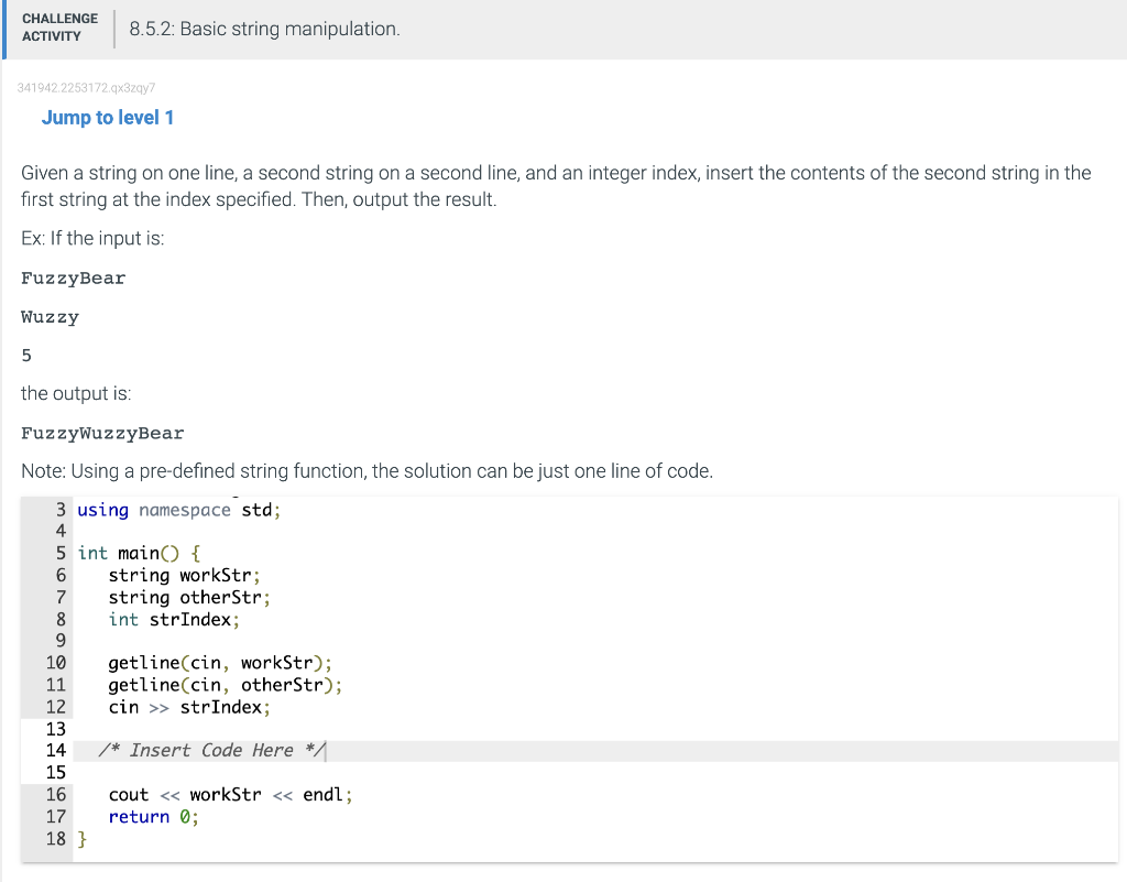 solved-c-given-a-string-on-one-line-a-second-string-on-a-chegg