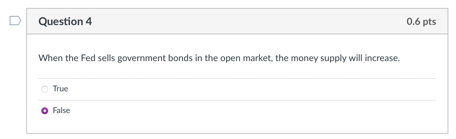 Solved When The Fed Sells Government Bonds In The Open | Chegg.com