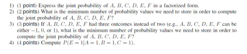 Problem 3: (10 Points) You Are Given The Following | Chegg.com