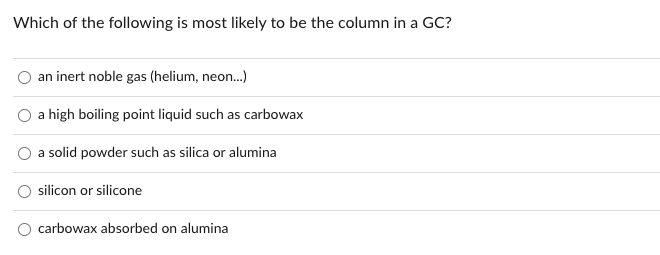 Solved Which of the following is most likely to be the | Chegg.com