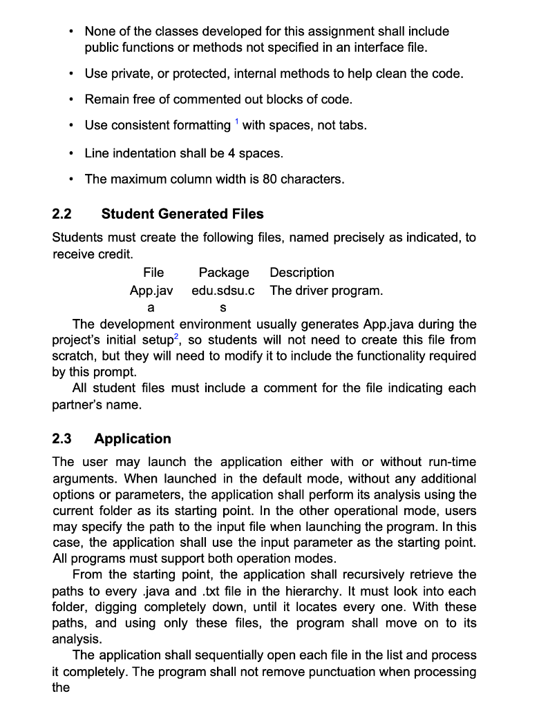 1 Overview In this assignment, students shall | Chegg.com