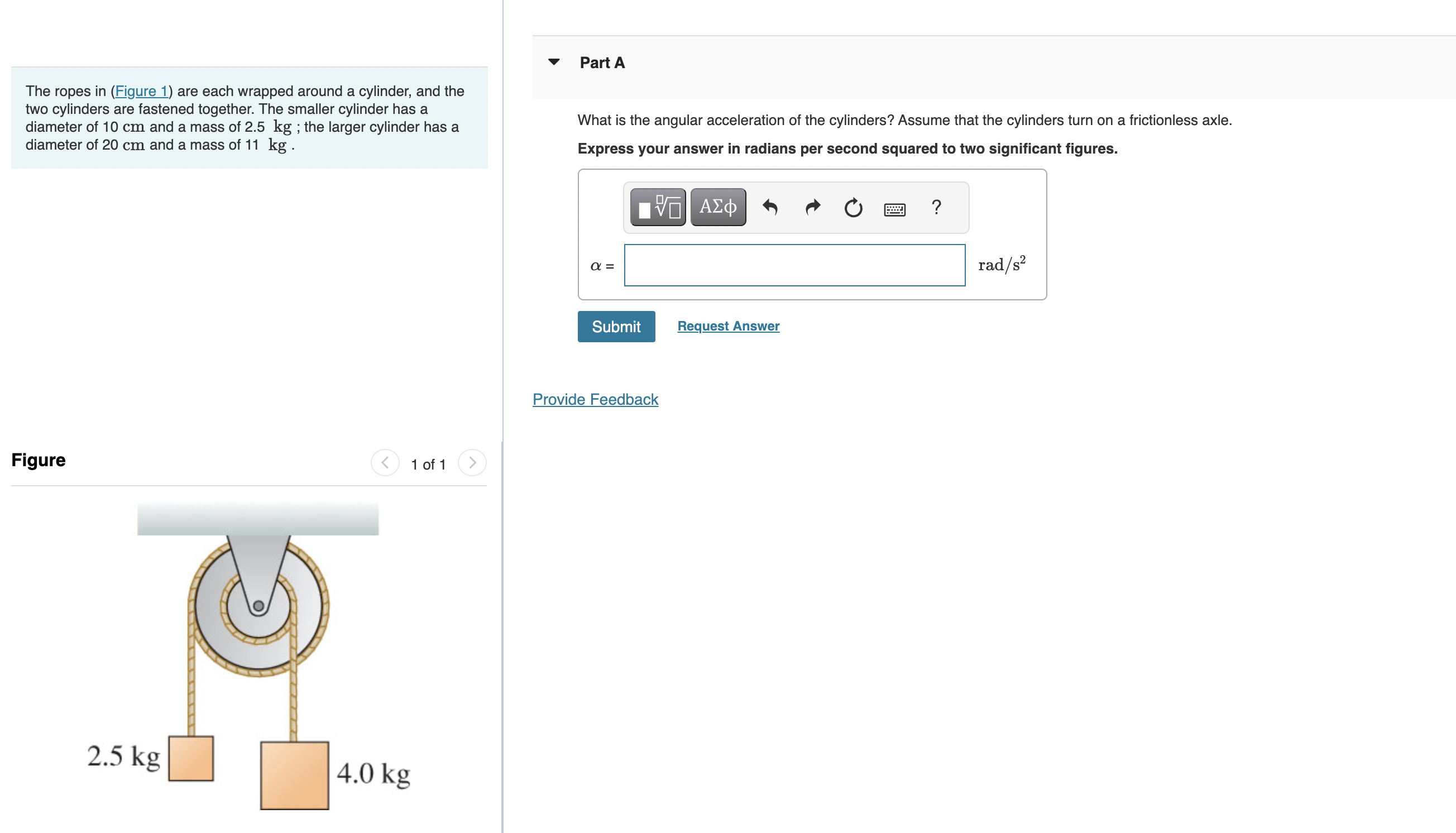 The ropes in (Figure 1) are each wrapped around a | Chegg.com