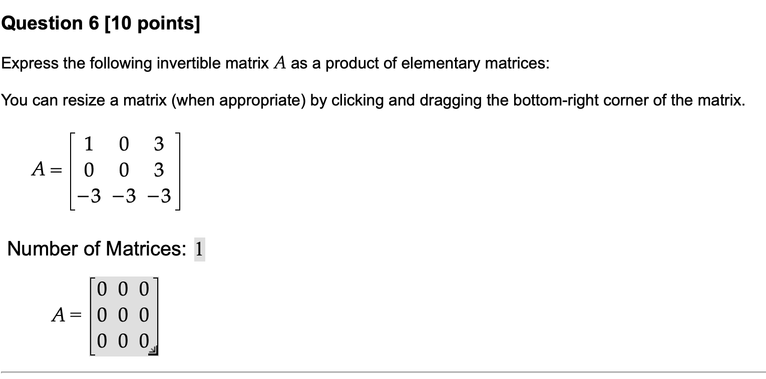 Solved Question 6 [10 points] Express the following | Chegg.com