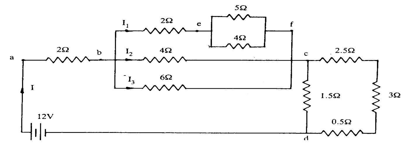 Solved A. Calculate the unknown quantities in the circuit | Chegg.com