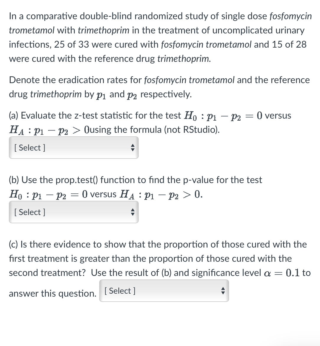 Solved In A Comparative Double Blind Randomized Study Of Chegg Solved In A Comparative Double Blind Randomized Study Of Chegg