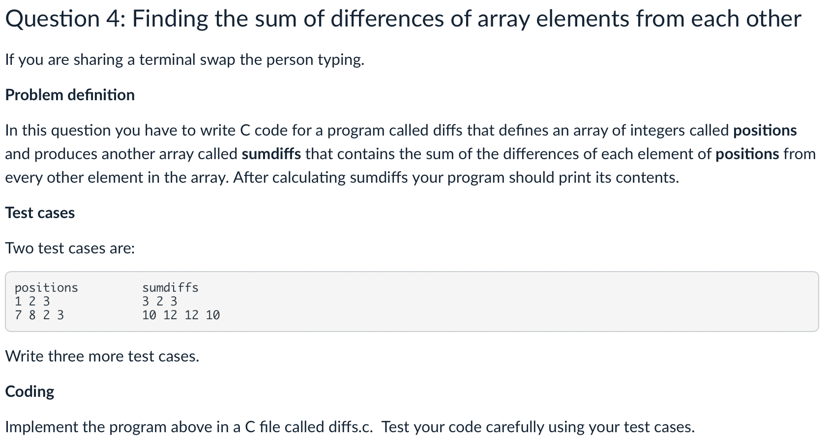 solved-question-4-finding-the-sum-of-differences-of-array-chegg