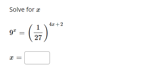 9 6 x 1 )= 2 x 4 )  27