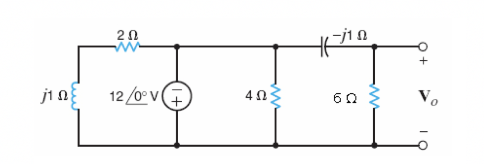 Solved For the circuit shown below, assume w=500 rad/s | Chegg.com