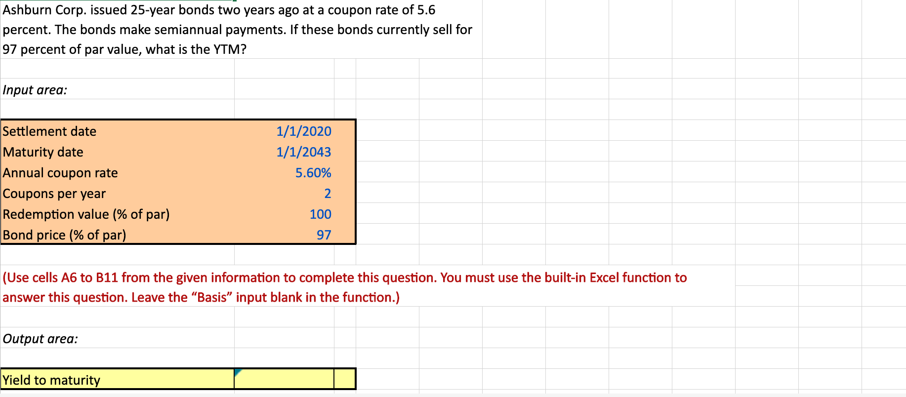 Solved Ashburn Corp. issued 25year bonds two years ago at a