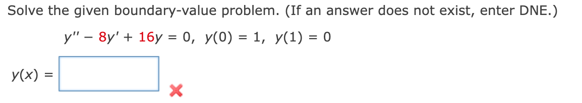 Solved Solve The Given Boundary-value Problem. (If An Answer | Chegg.com