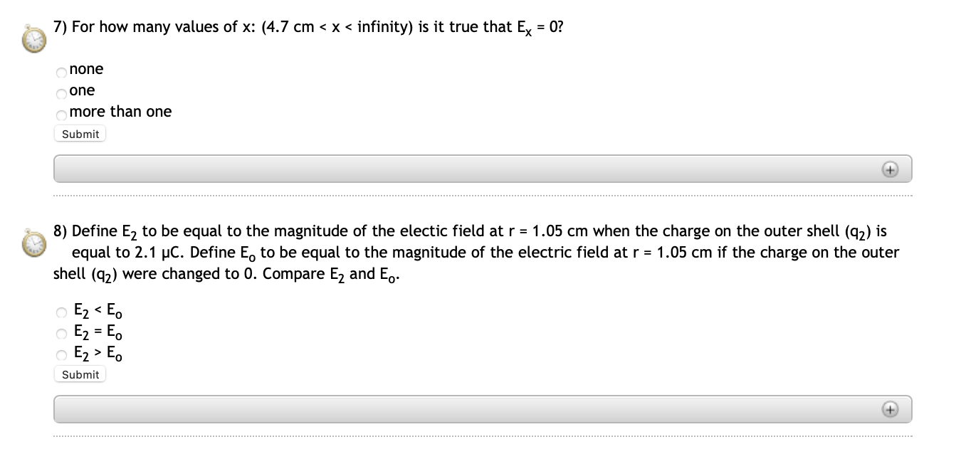 Solved A A point charge 41 = -5.3 C is located at the center | Chegg.com