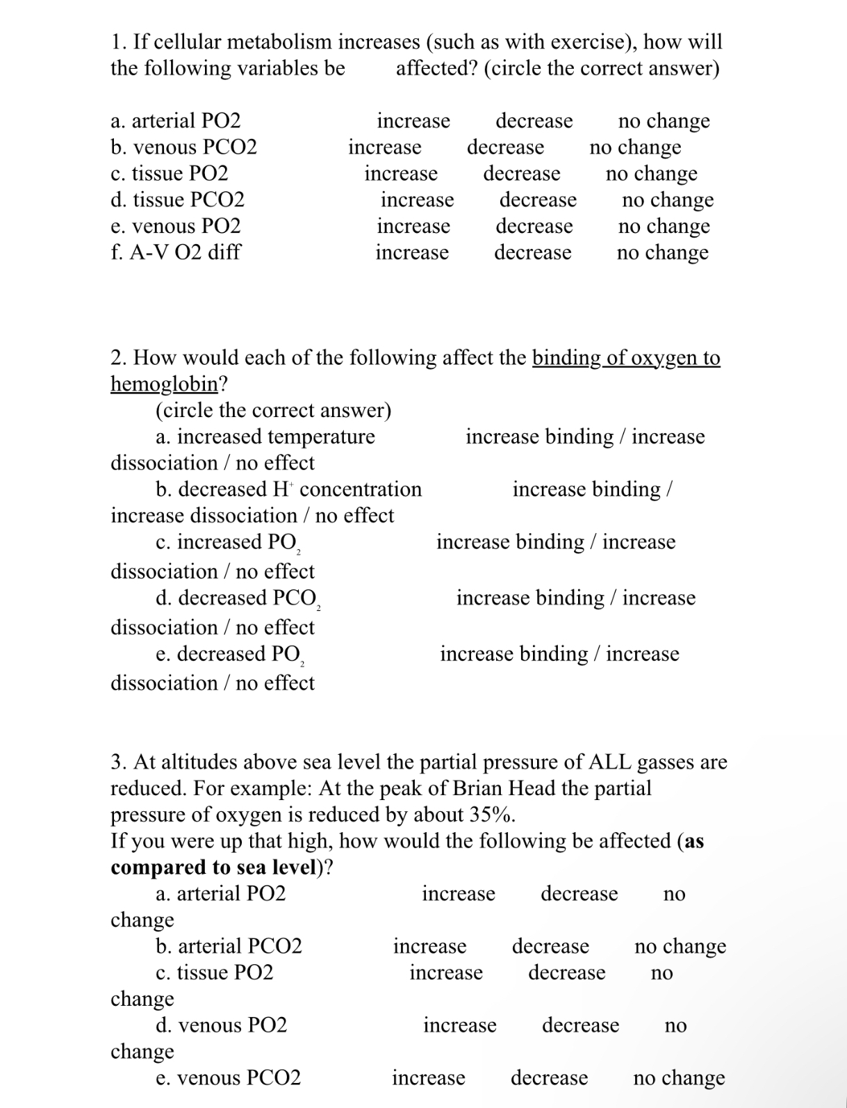 Solved If cellular metabolism increases (such as with | Chegg.com
