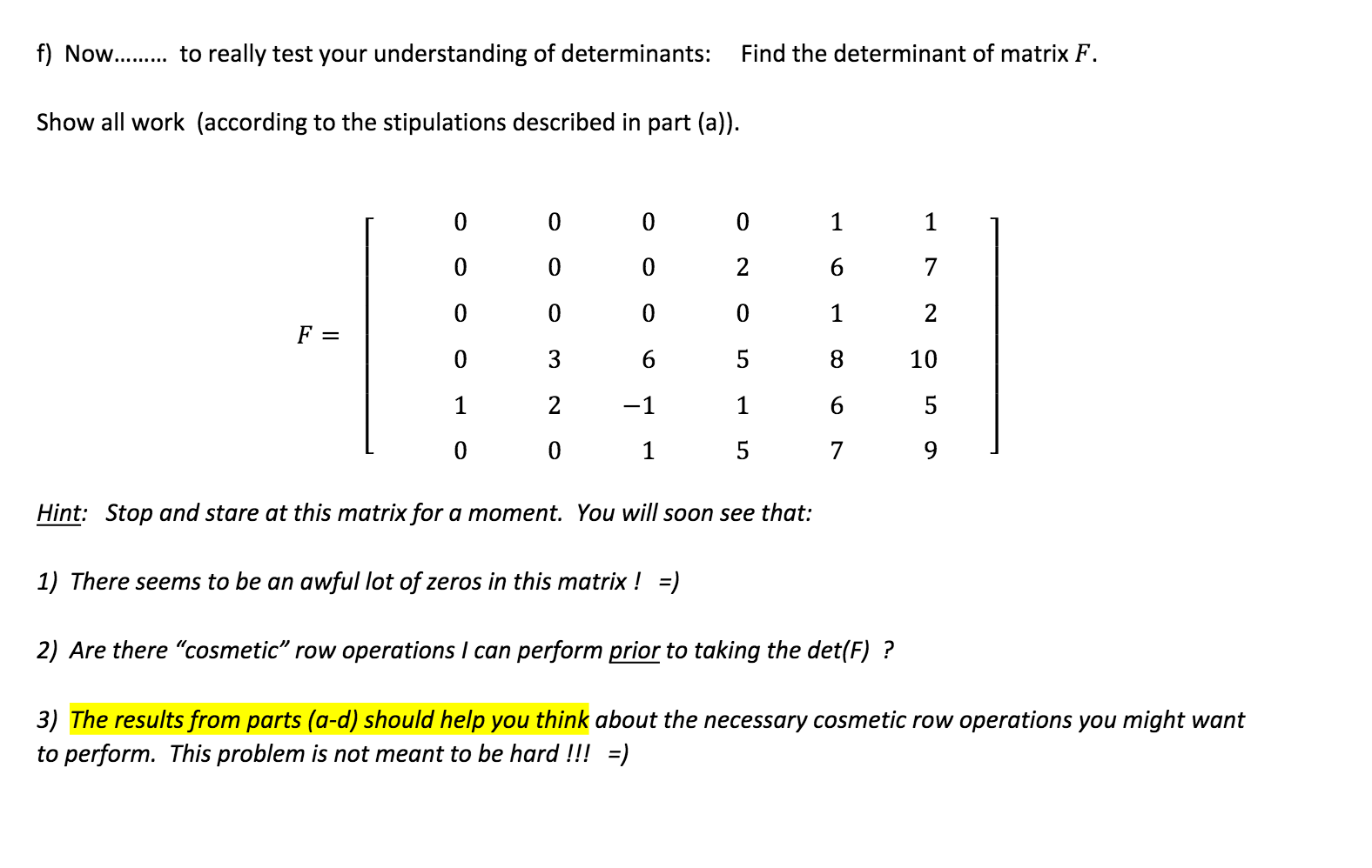 Solved Problem 2 Some practice problems on computing the Chegg