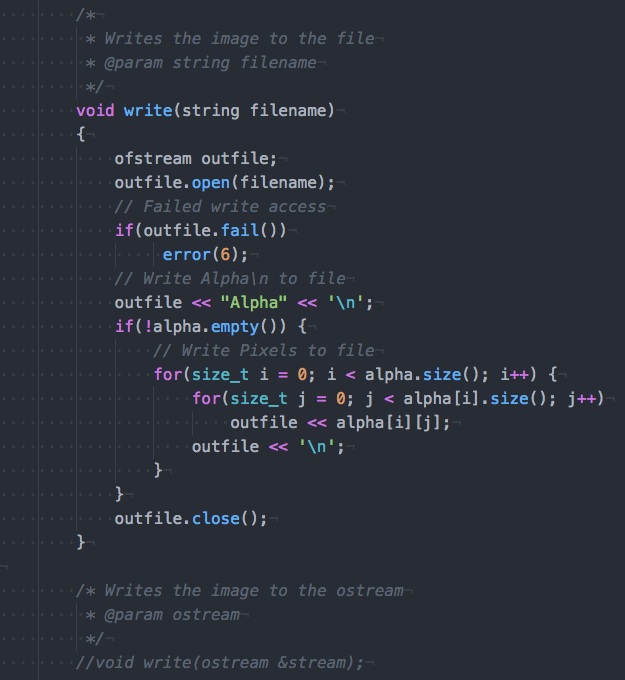 Solved C++ I'm confused on writing to an ostream. I have