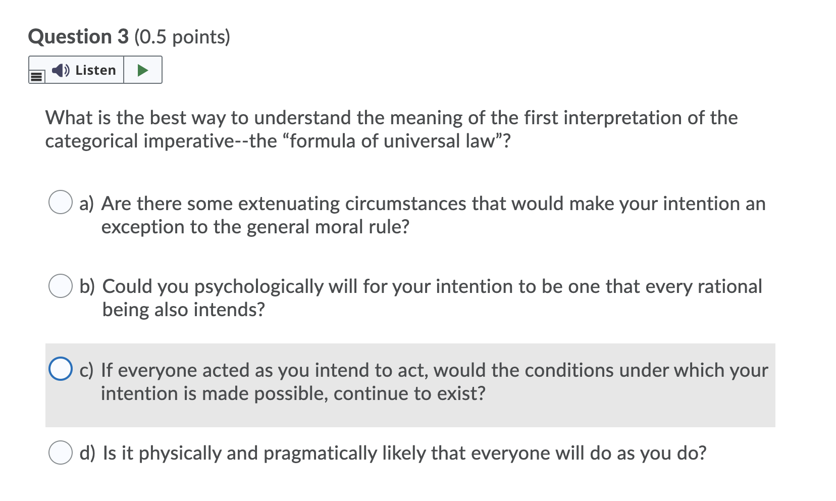 Solved Question 3 0 5 Points Listen What Is The Best Way Chegg Com