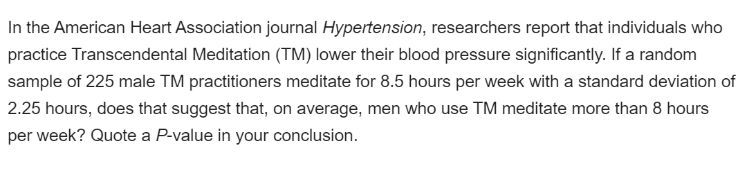 in the american heart association journal hypertension, researchers report)