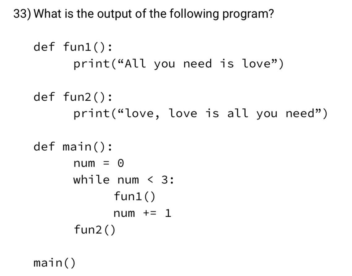 Solved 30) Write a function calculations that calculates a | Chegg.com