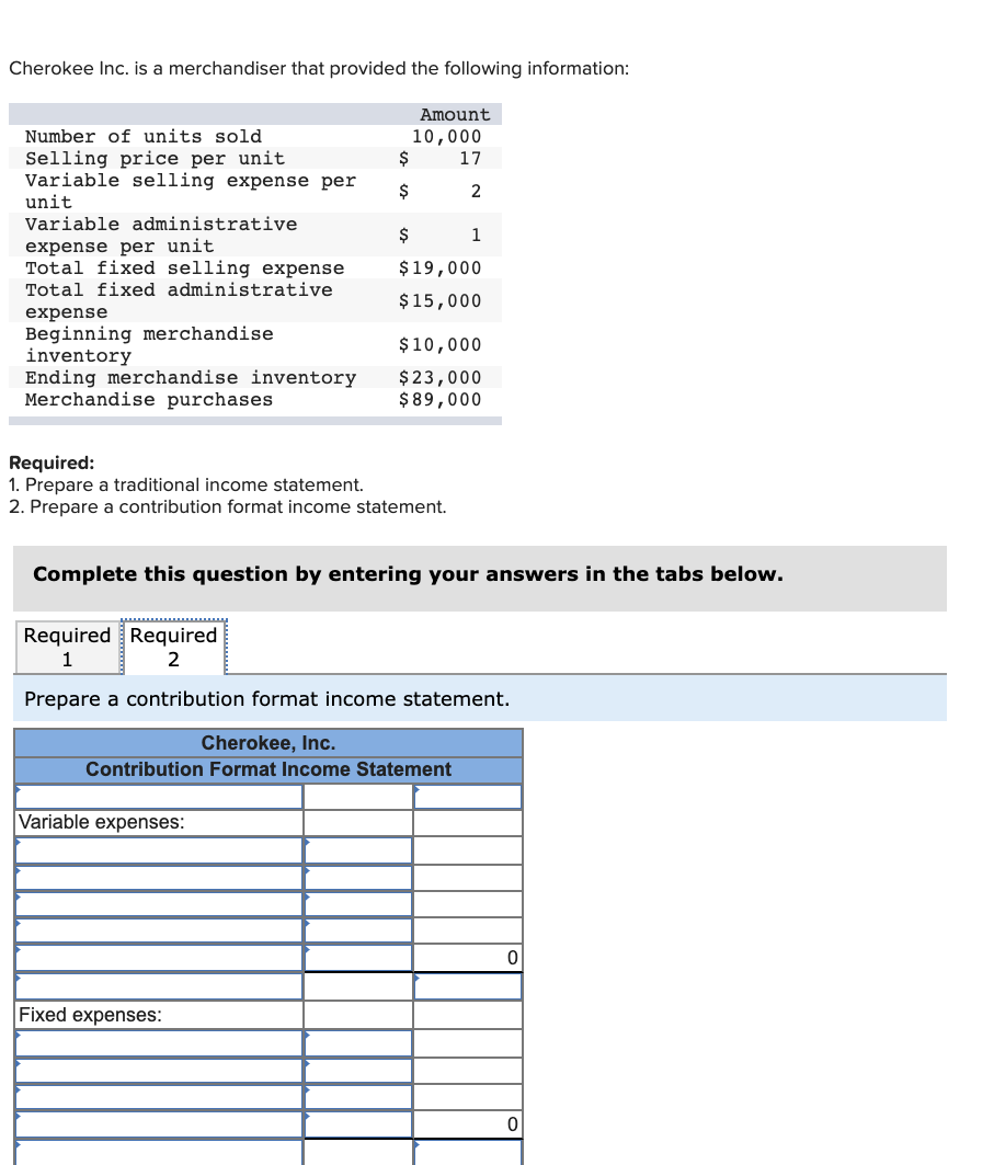 Cherokee Inc Is A Merchandiser That Provided The Chegg Cherokee Inc Is A Merchandiser That Provided The Chegg