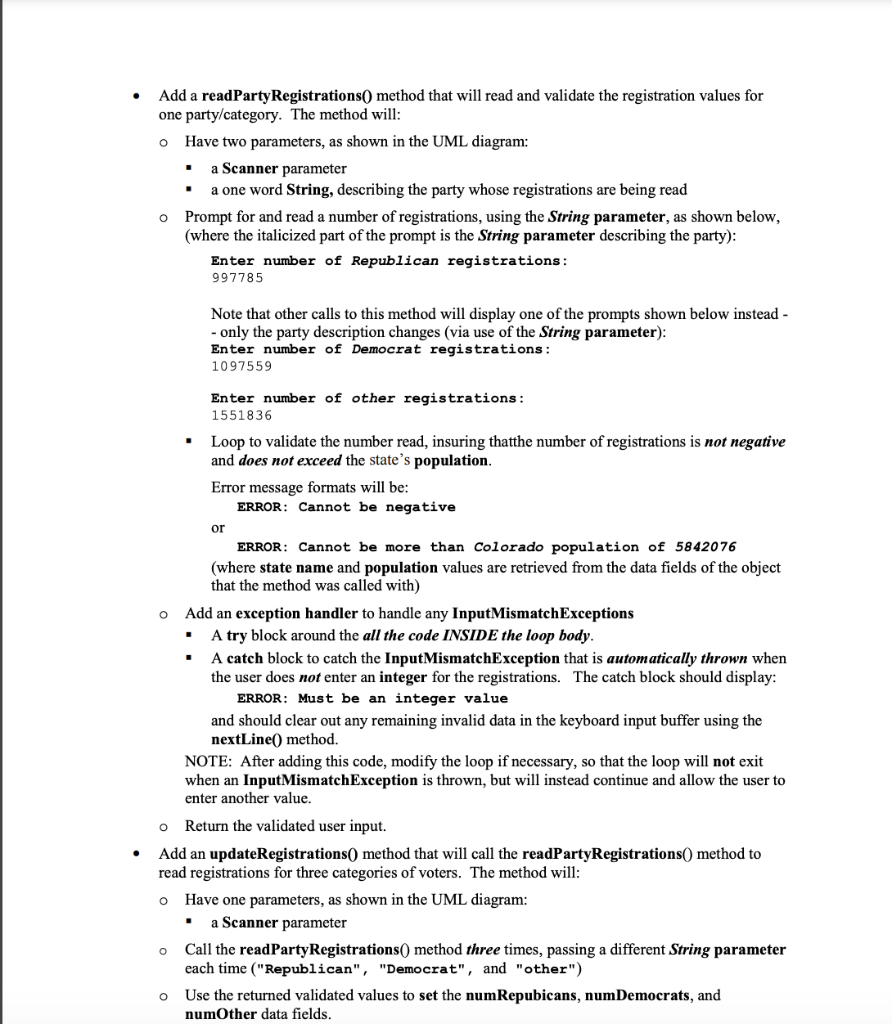 Requirements chapter 12 zyLab: Exceptions NOTE: Along | Chegg.com