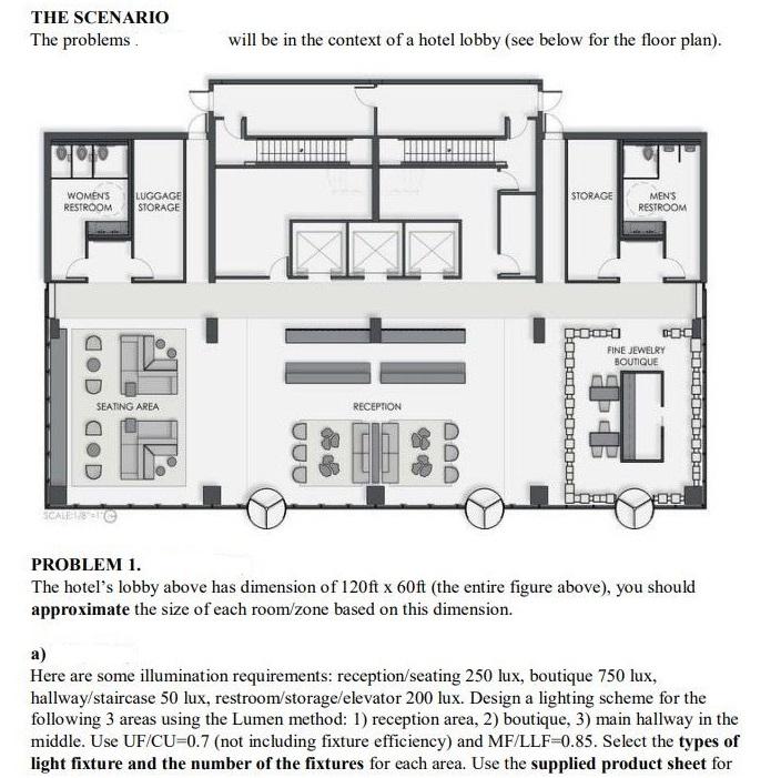 Hotel Reception Floor Plan