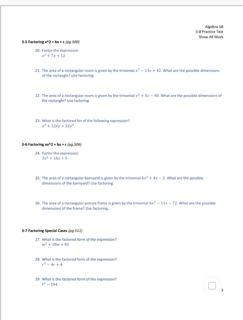 algebra 3.1.2 homework answers