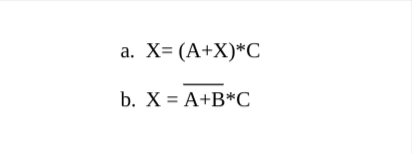 Solved Draw the following expression using electrical | Chegg.com