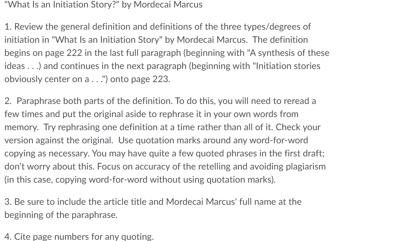 what-is-an-initiation-story-by-mordecai-marcus-1-chegg