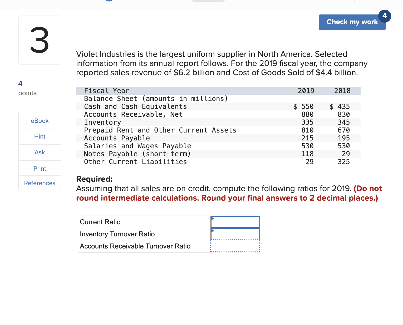 Solved Violet Industries is the largest uniform supplier in
