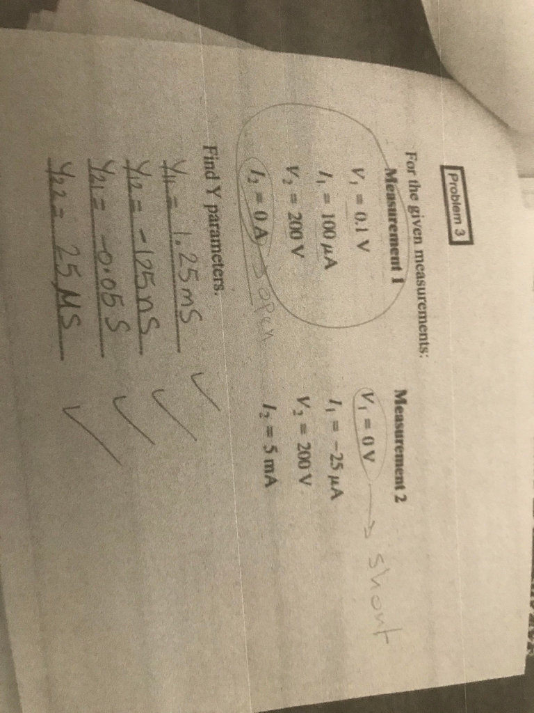 Solved Problem 3 For The Given Measurements Measurement 1 Chegg Solved Problem 3 For The Given Measurements Measurement 1 Chegg
