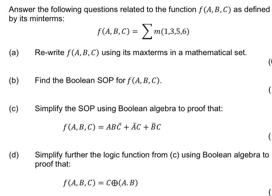 Solved Answer the following questions related to the | Chegg.com