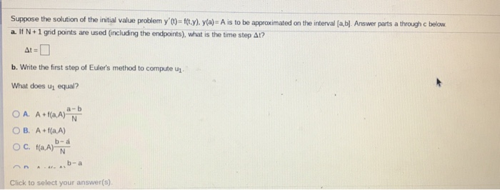 Solved Suppose the solution of the initial value problem | Chegg.com