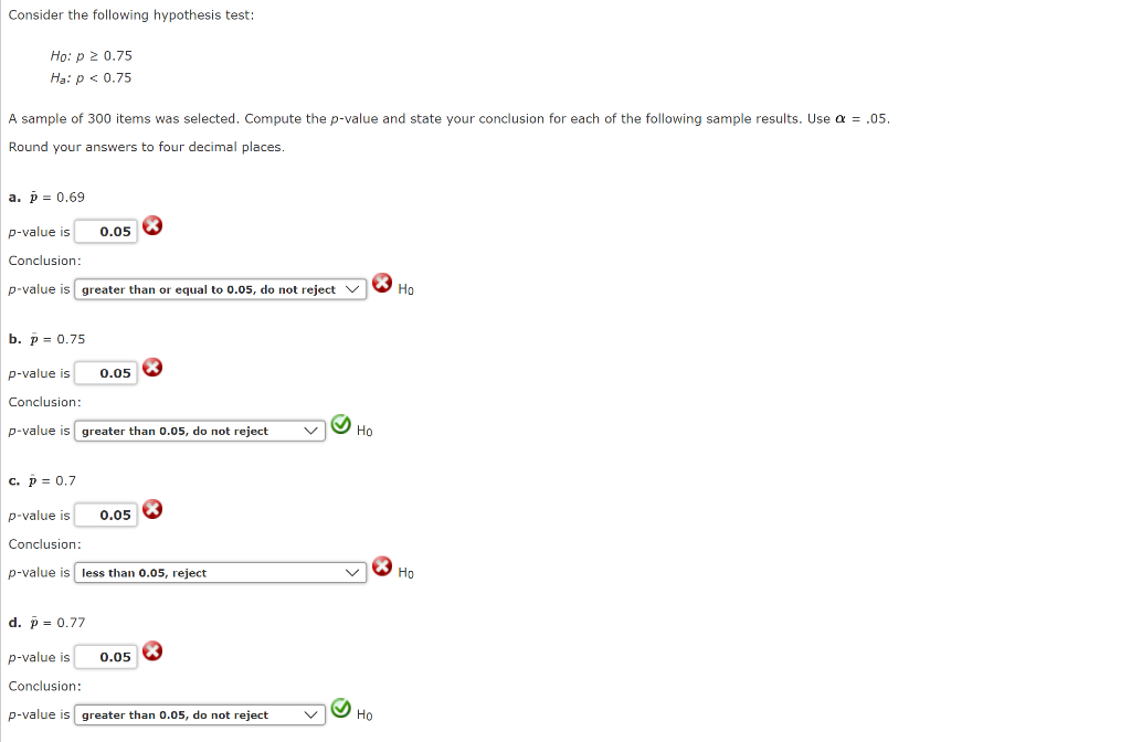 Solved Consider the following hypothesis test: | Chegg.com