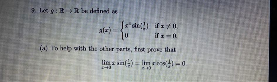 Solved This is for an analysis class, so please do | Chegg.com