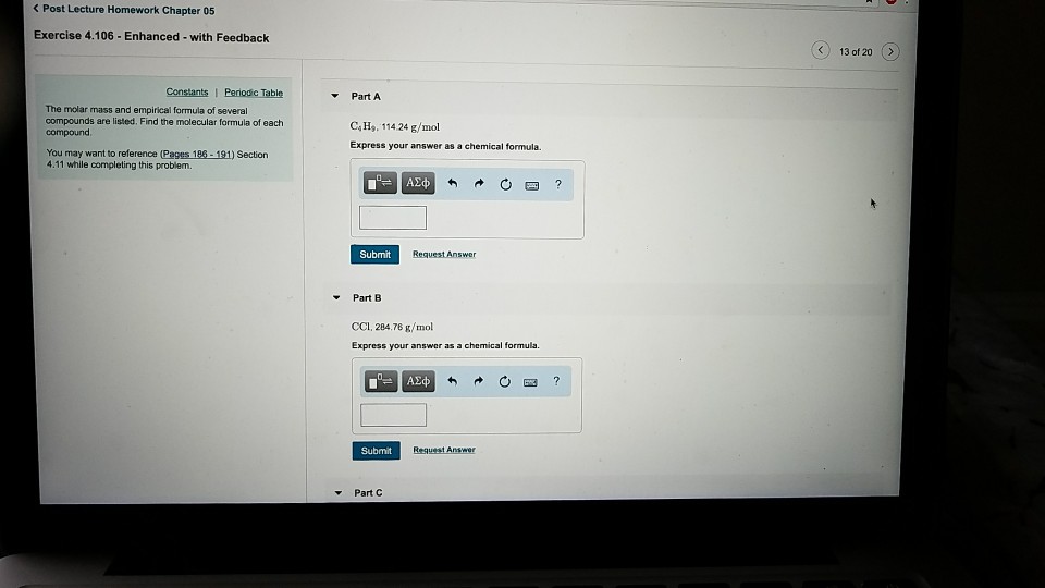 Solved K Post Lecture Homework Chapter 05 Exercise 4.106 | Chegg.com