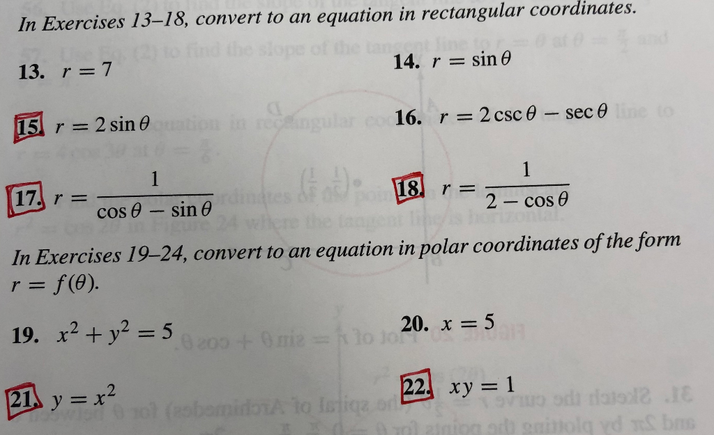 Solved In Exercises 13–18, convert to an equation in | Chegg.com